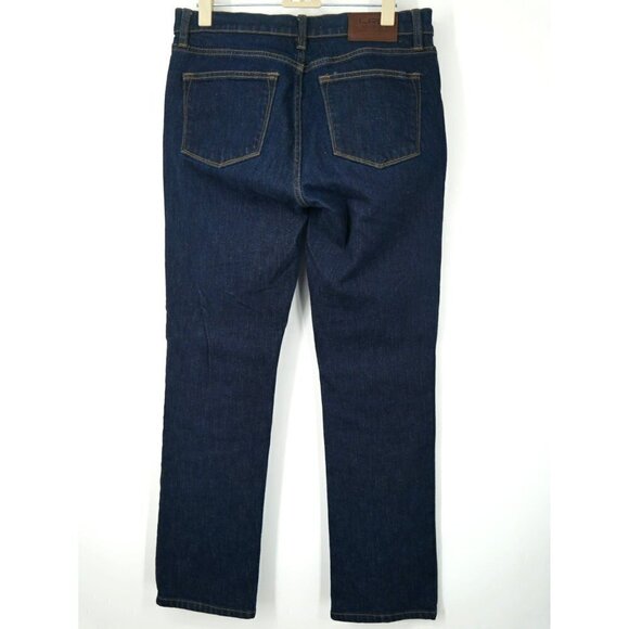 NWOT Ralph Lauren Dark Wash Classic Straight Leg Jeans 2 - Picture 5 of 7